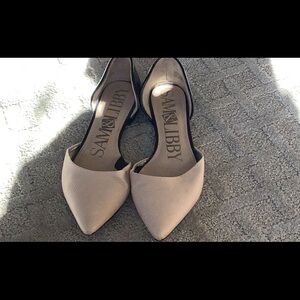 Sam & Libby flat black & tan